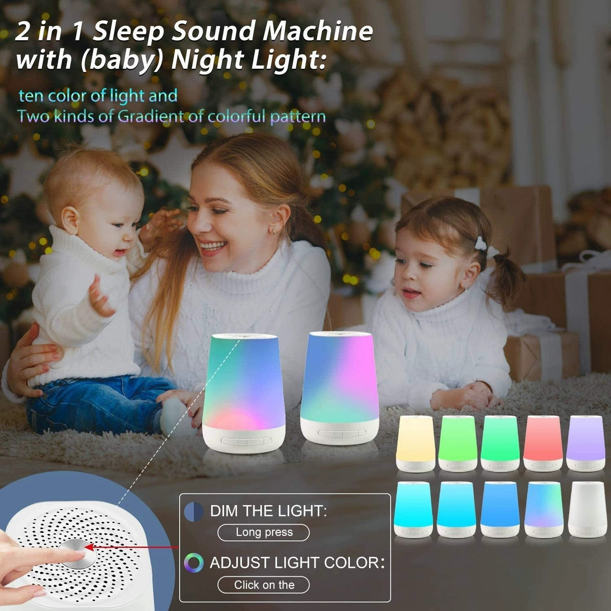 Smart White Noise Night Light